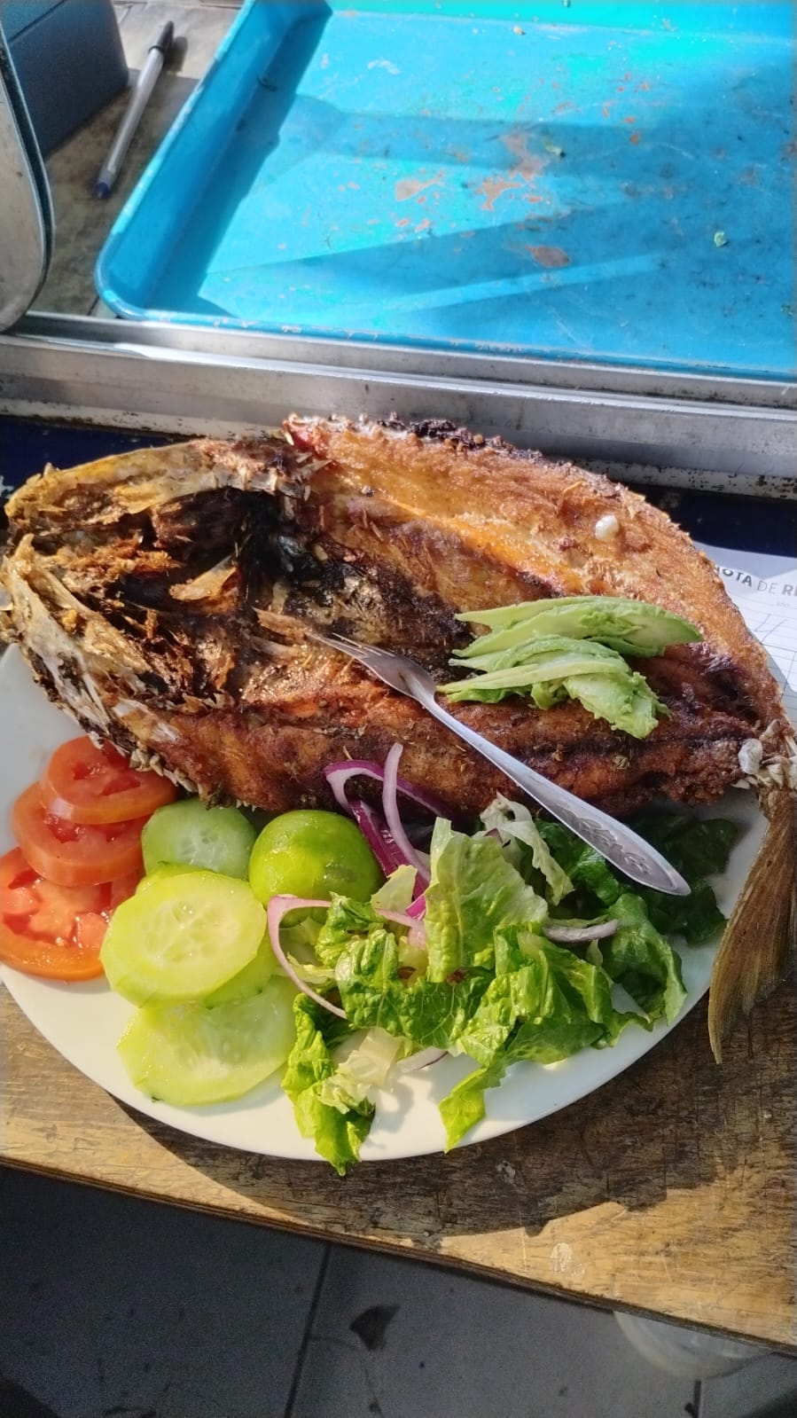 Platillo de mariscos