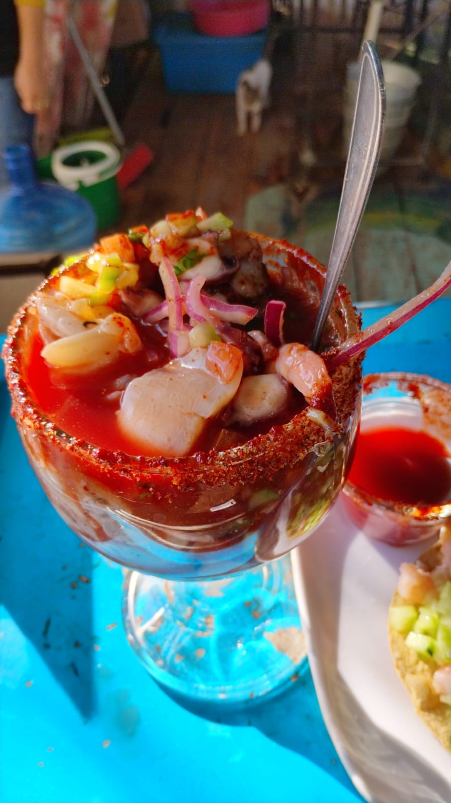 Cóctel de Camarón y Caracol